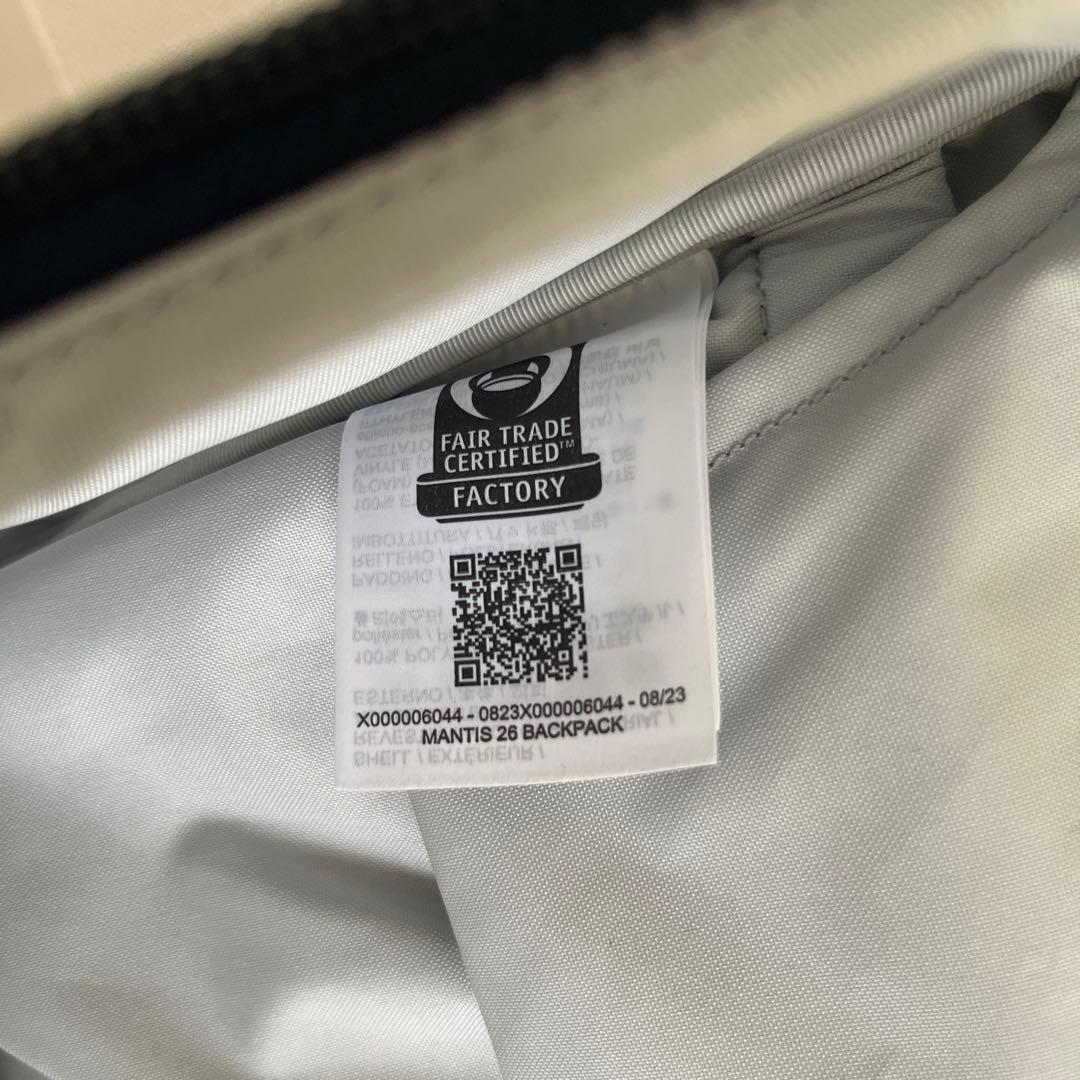 専用　アークテリクス　マンティス26 ブラックサファイア　国内正規品