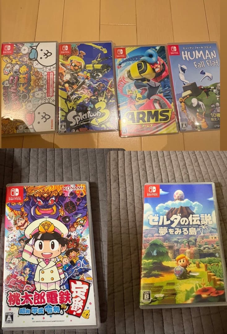 Nintendo Switch ゲームソフトセット6個本日限定お値下げ！
