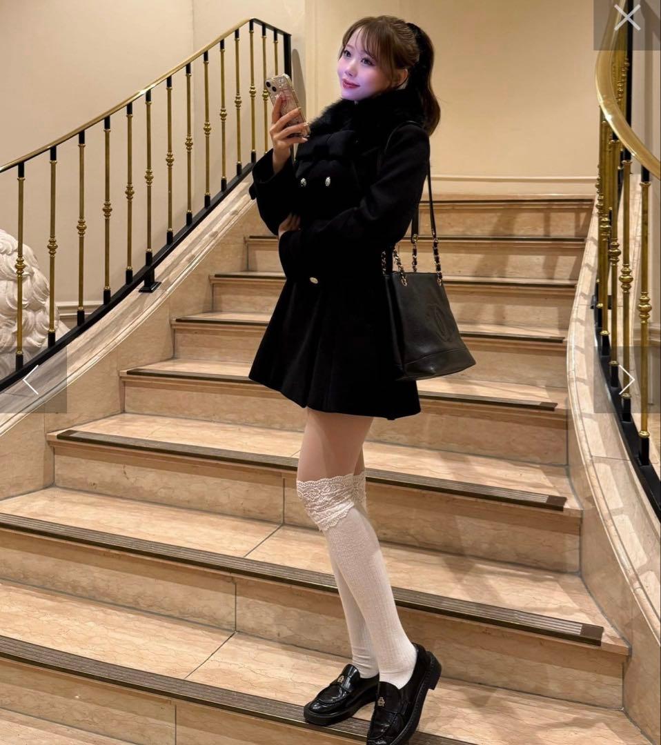 OLIVE des OLIVE マルチ way リボンミドルコート