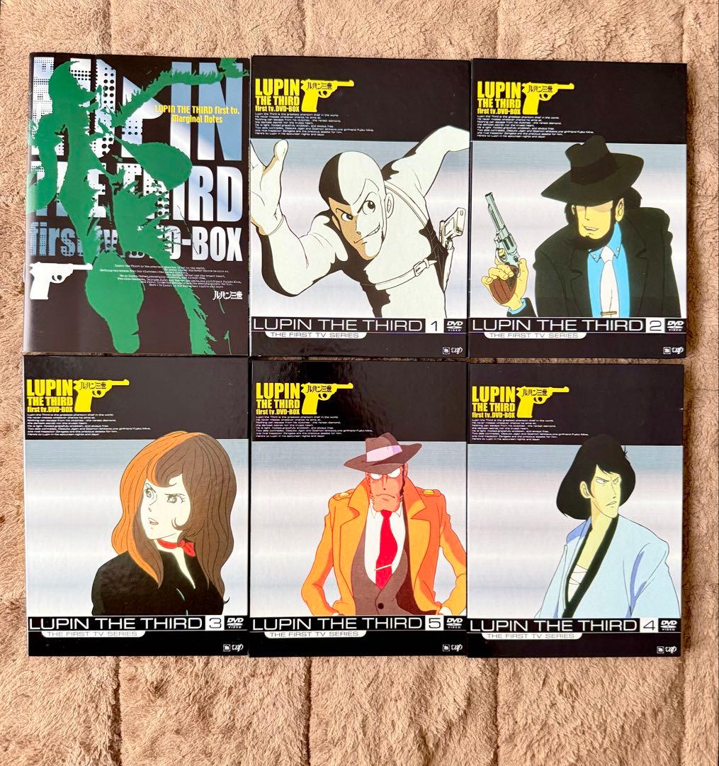 ルパン三世 第1シリーズのDVDボックス 激レア メタル製キーホルダー未使用付き