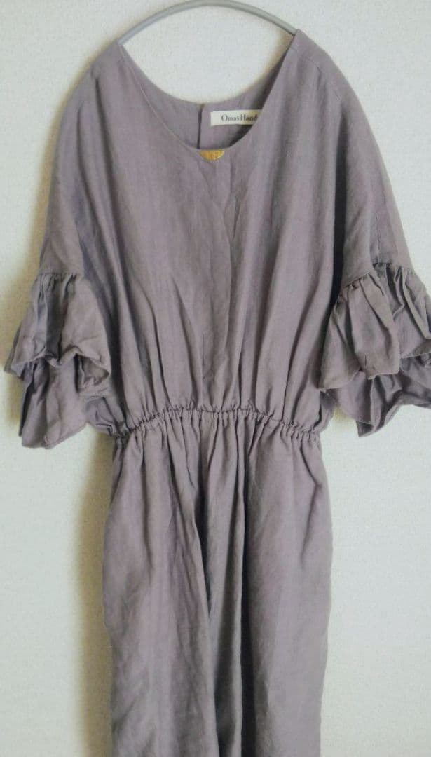 Omas Hände サロペット オールインワン ジャンプスーツ リネン100％