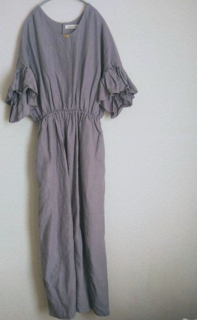 Omas Hände サロペット オールインワン ジャンプスーツ リネン100％