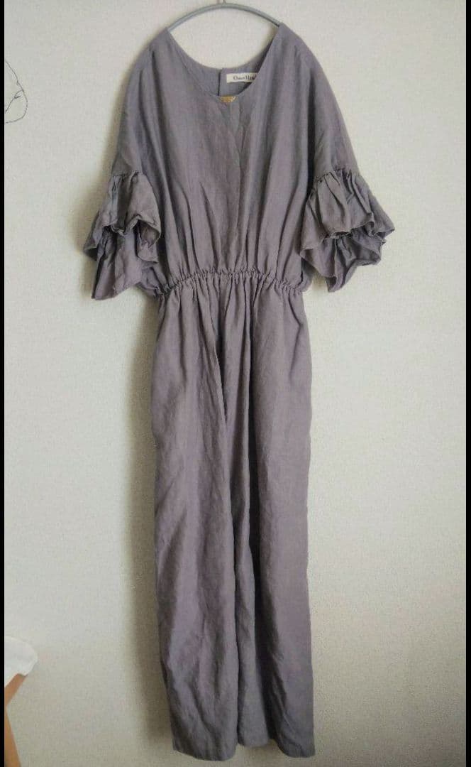 Omas Hände サロペット オールインワン ジャンプスーツ リネン100％