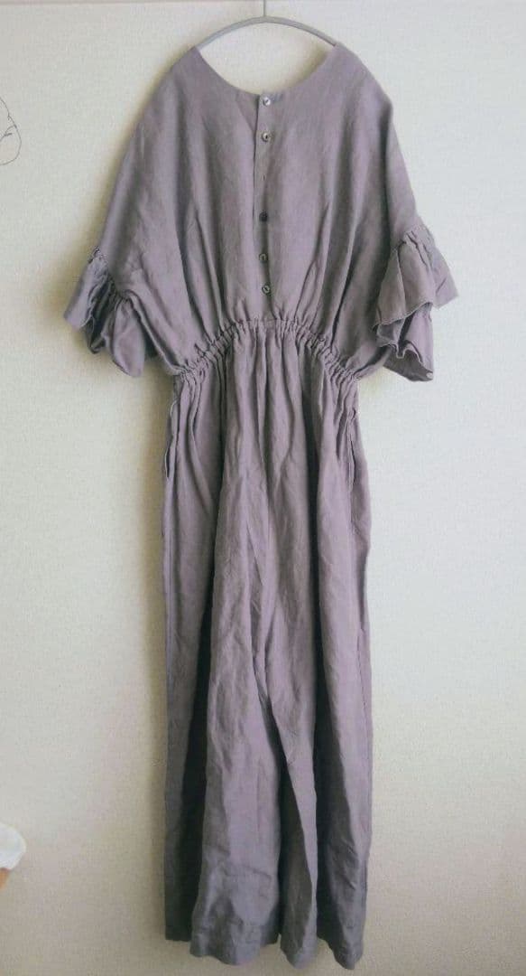 Omas Hände サロペット オールインワン ジャンプスーツ リネン100％