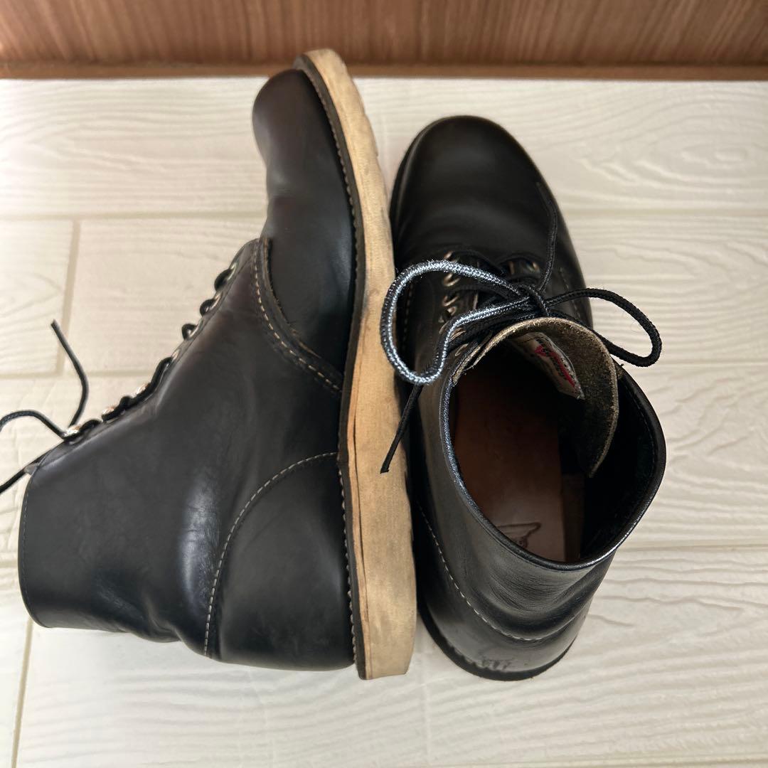【REDWING★レッドウィング】8165★ブラックus9D27㎝ワークブーツ