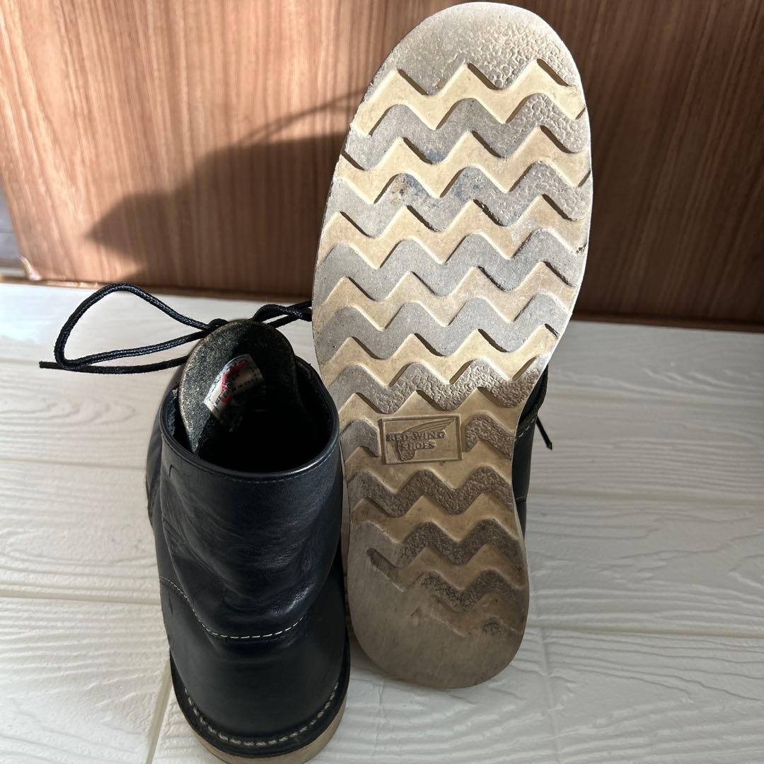 【REDWING★レッドウィング】8165★ブラックus9D27㎝ワークブーツ