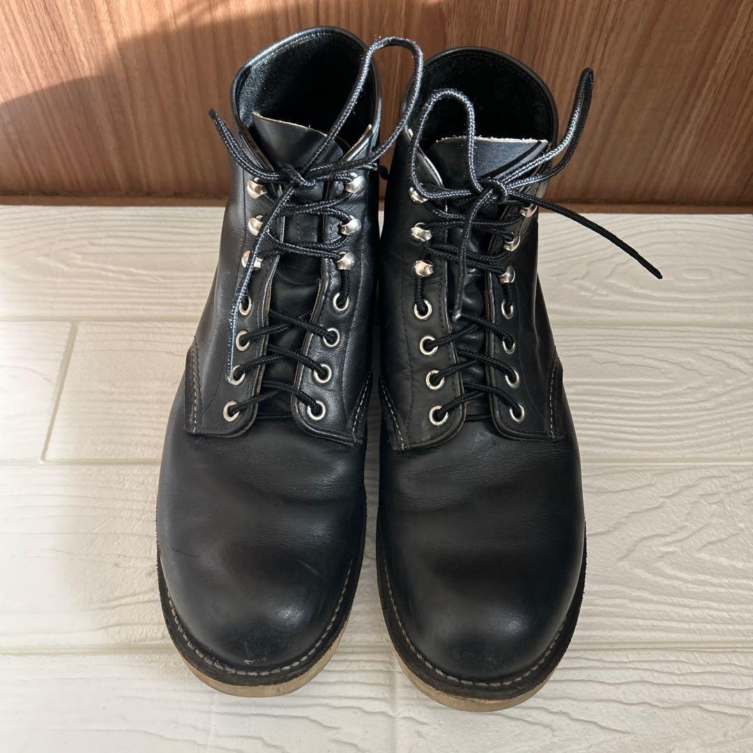 【REDWING★レッドウィング】8165★ブラックus9D27㎝ワークブーツ