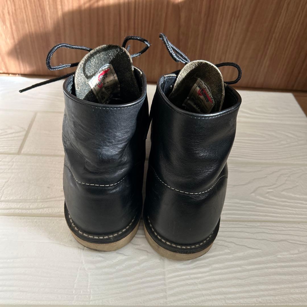 【REDWING★レッドウィング】8165★ブラックus9D27㎝ワークブーツ