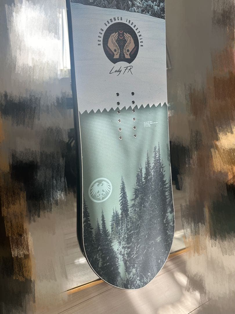 Never Summer lady FR スノーボード 147cm