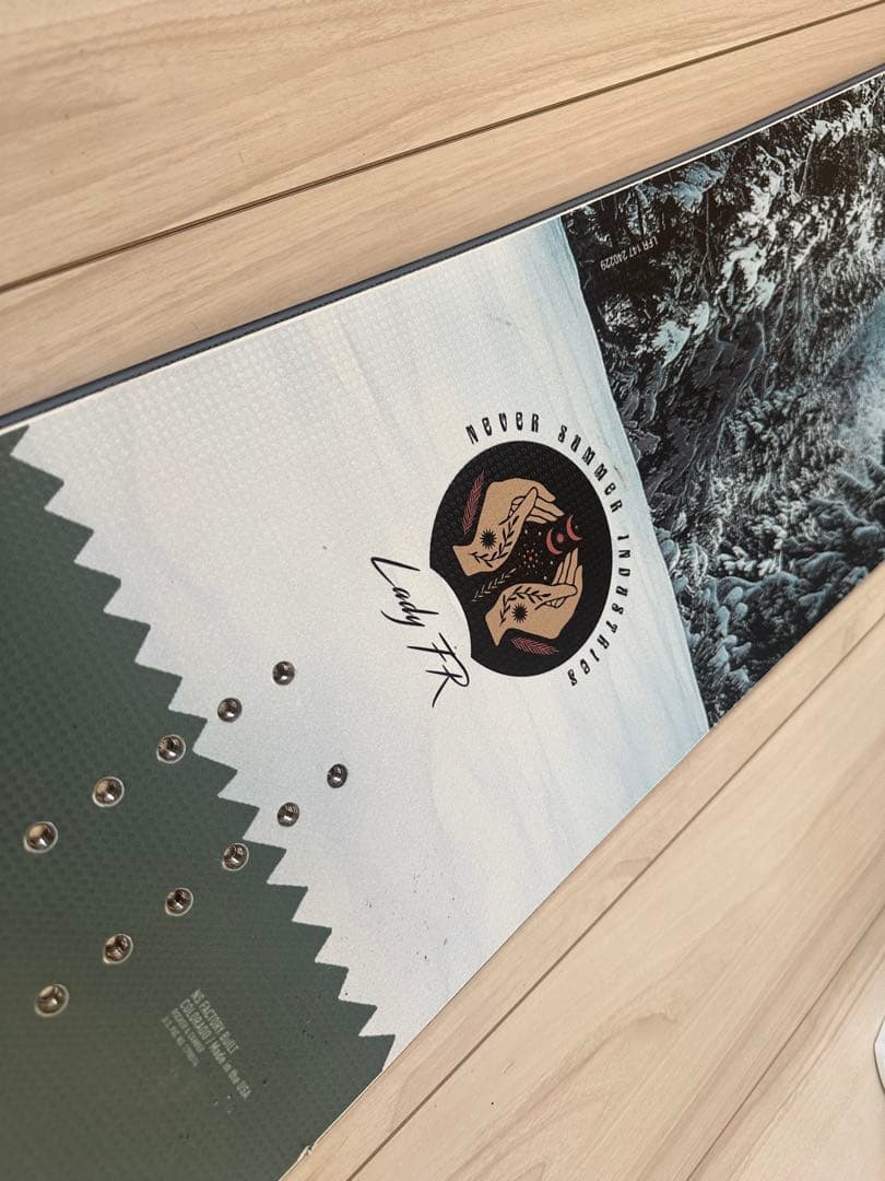 Never Summer lady FR スノーボード 147cm