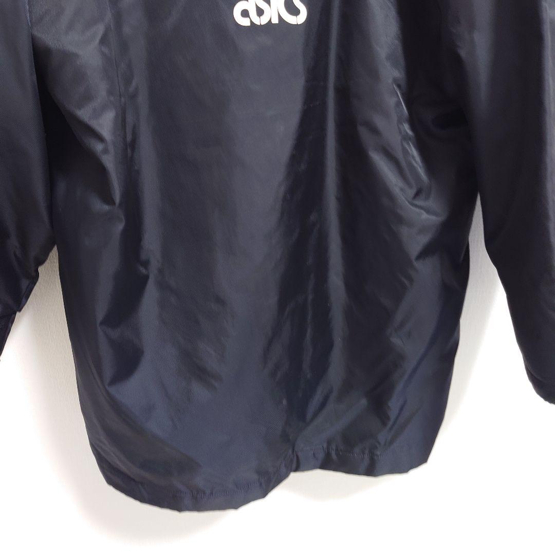 ASICS アシックス ボアベンチコート L 旧モデル／黒／希少／フード付