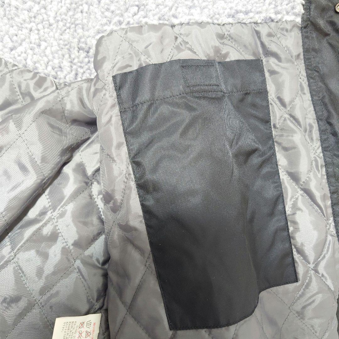 ASICS アシックス ボアベンチコート L 旧モデル／黒／希少／フード付