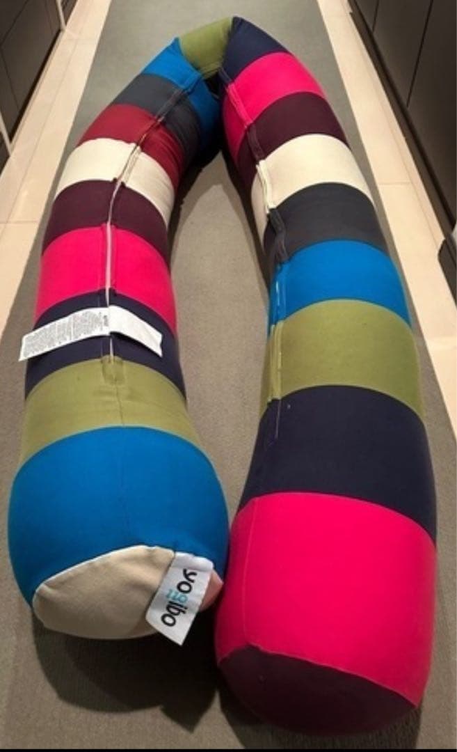 ヨギボー　YOGIBO キャタピラーロールロング　ビーズクッション