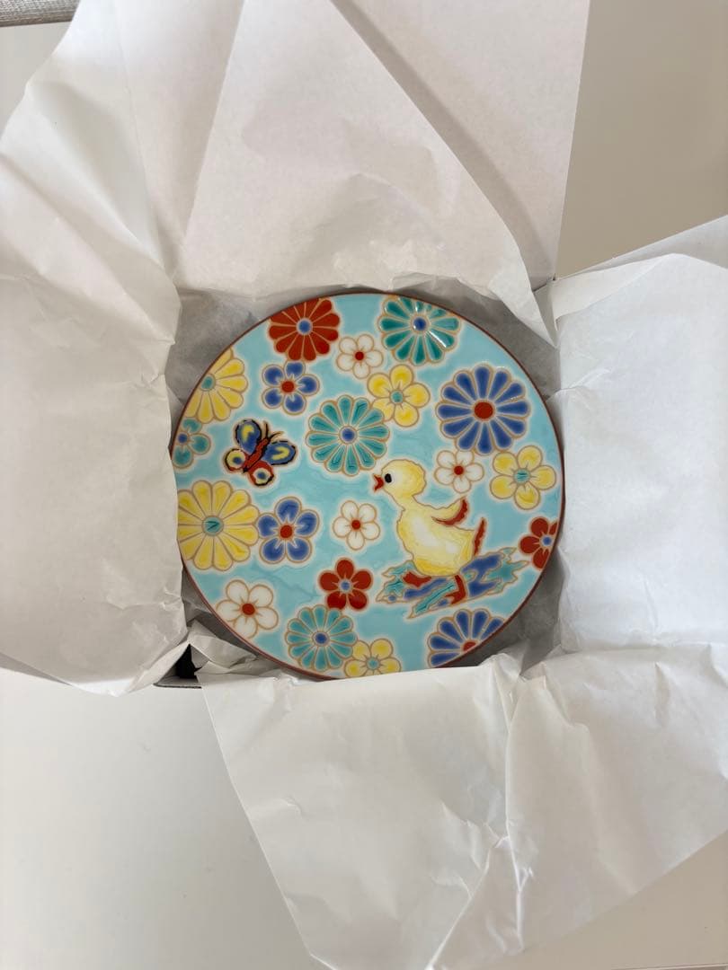 【12/13まで出品】フェイラー　ハイジ　九谷焼　梅菊