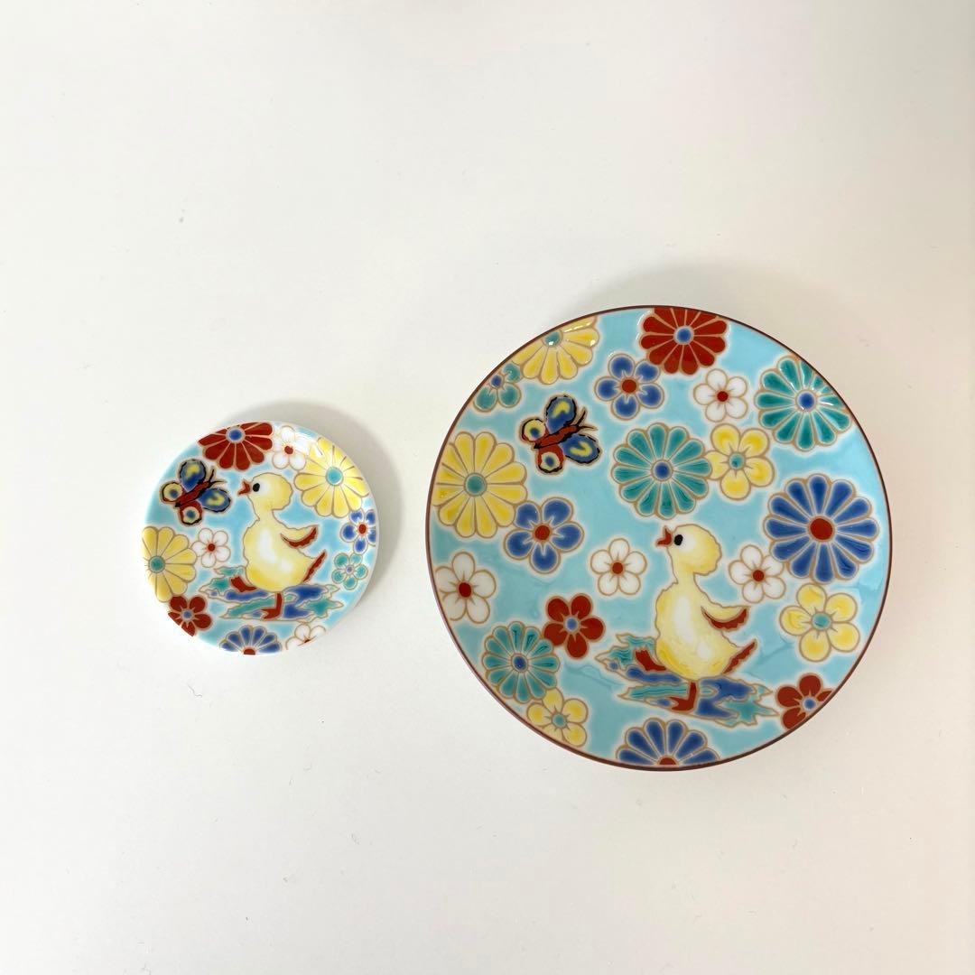 【12/13まで出品】フェイラー　ハイジ　九谷焼　梅菊