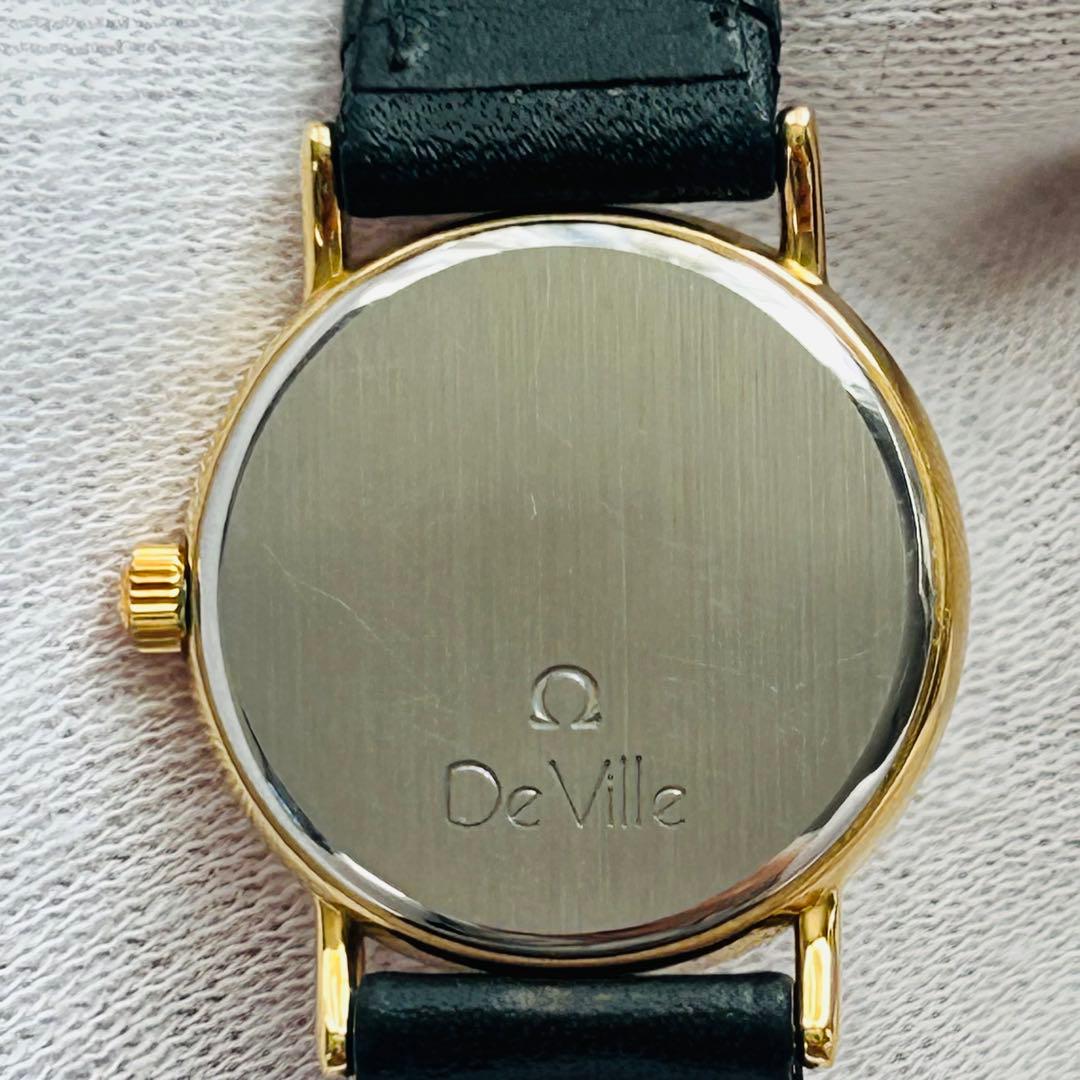 オメガ　デヴィル　レディース　クォーツ　オメガ製箱付き