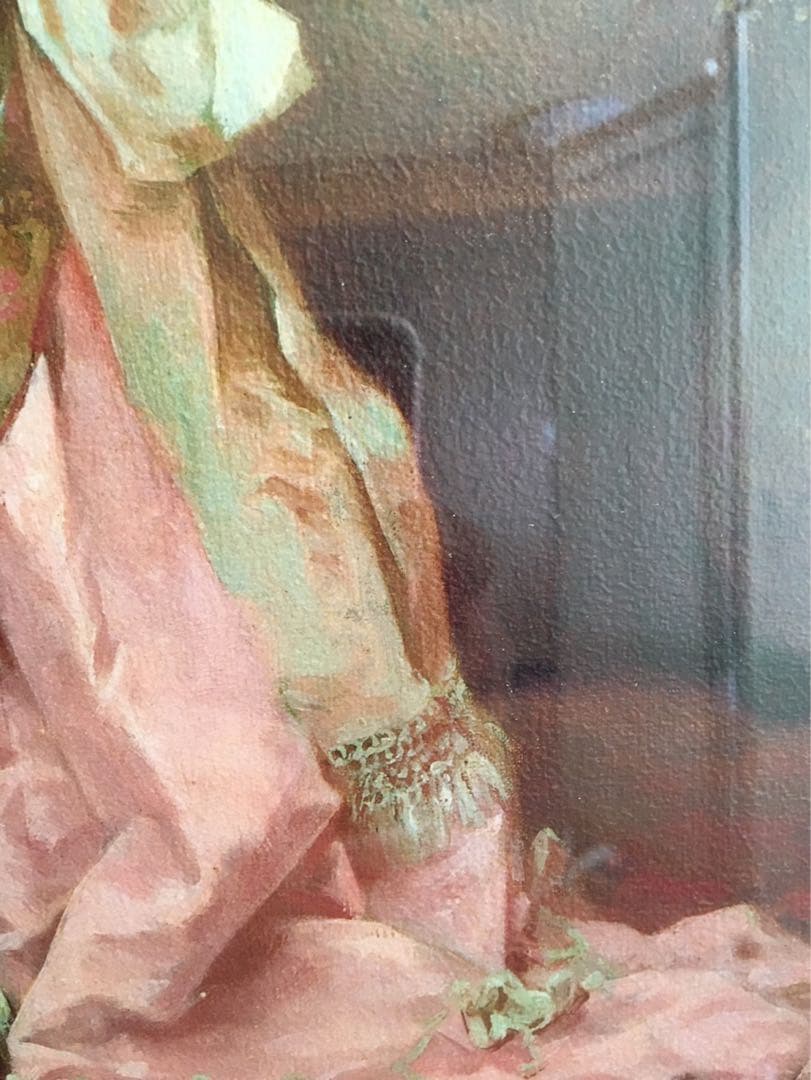 ジュール・ジェームス・ルージェロン 印刷画　絵画額縁 高級 アンティーク