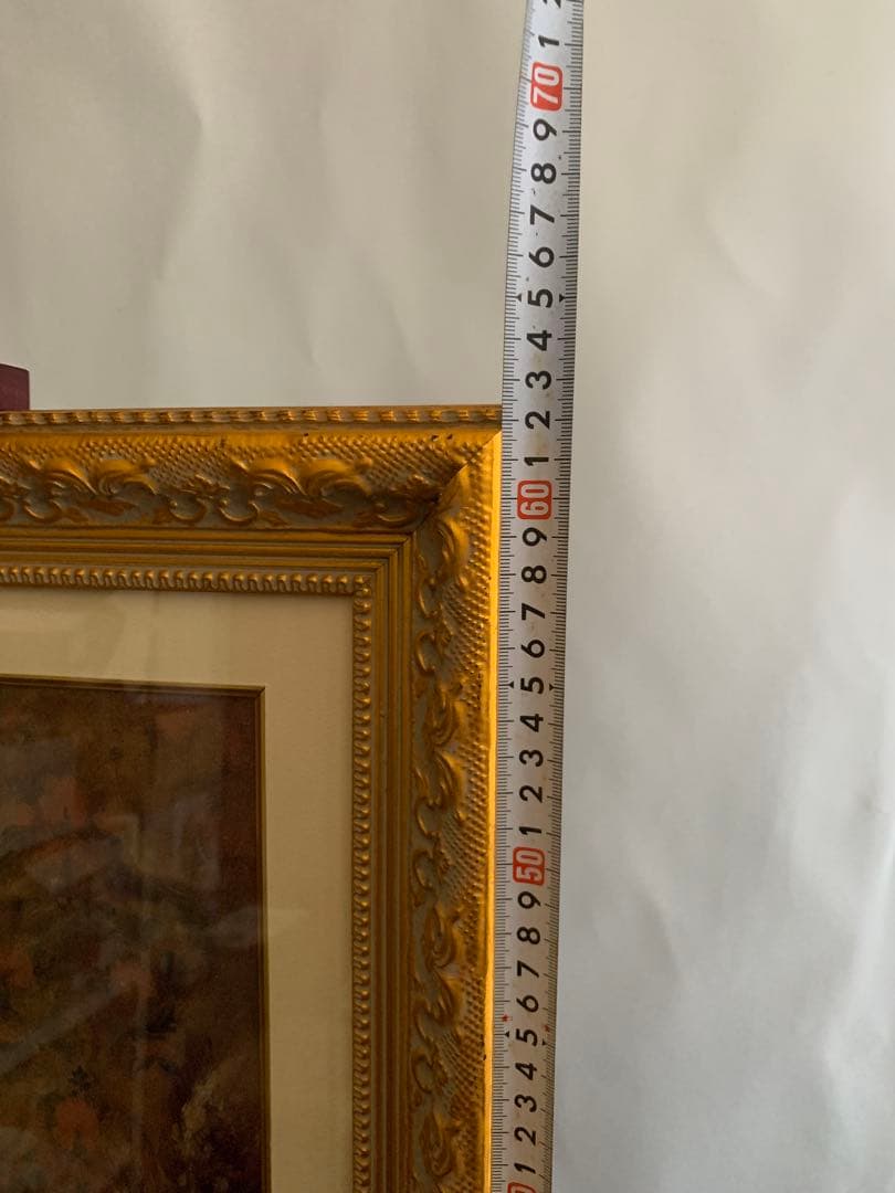 ジュール・ジェームス・ルージェロン 印刷画　絵画額縁 高級 アンティーク