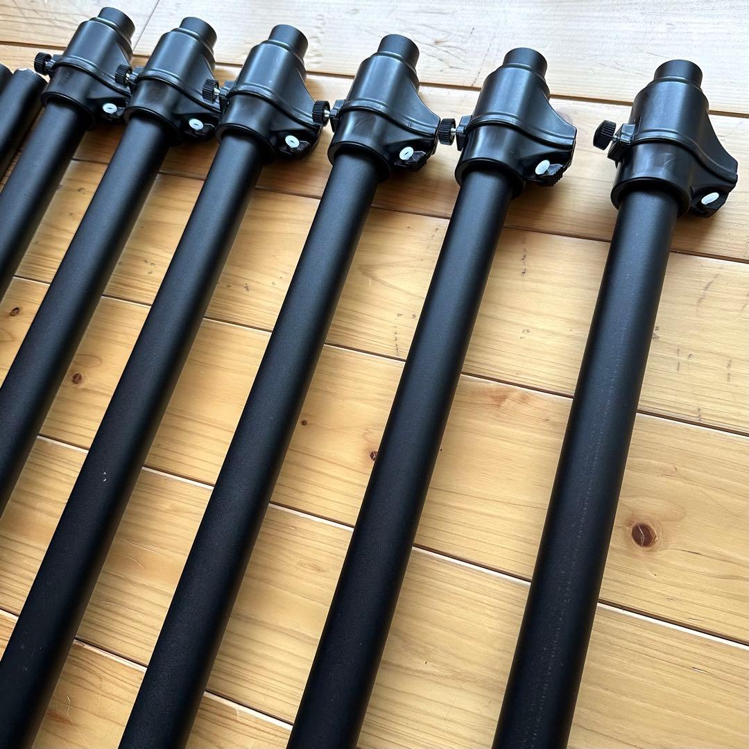 山善 YAMAZEN 突っ張りポールハンガーダブル WJ-775M ×3台セット