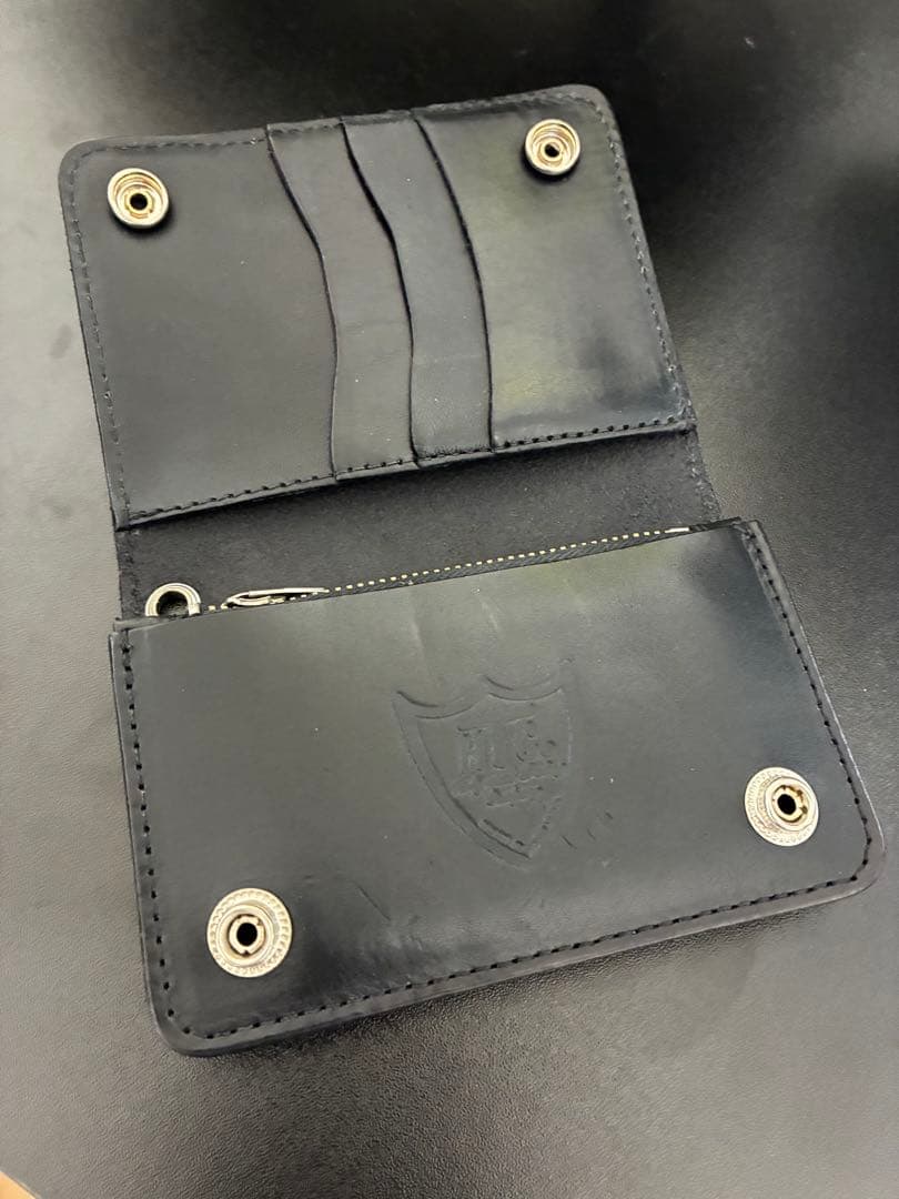 【レインボー】HTC トラッカーウォレット 二つ折り&チェーン