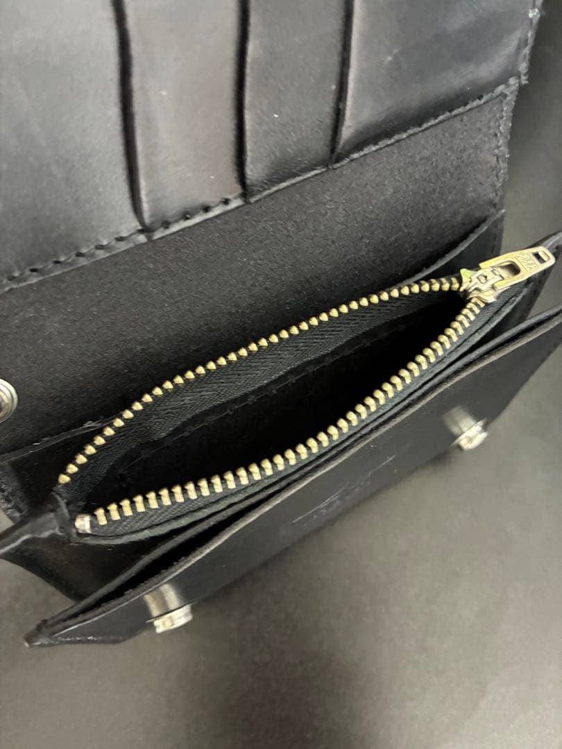 【レインボー】HTC トラッカーウォレット 二つ折り&チェーン