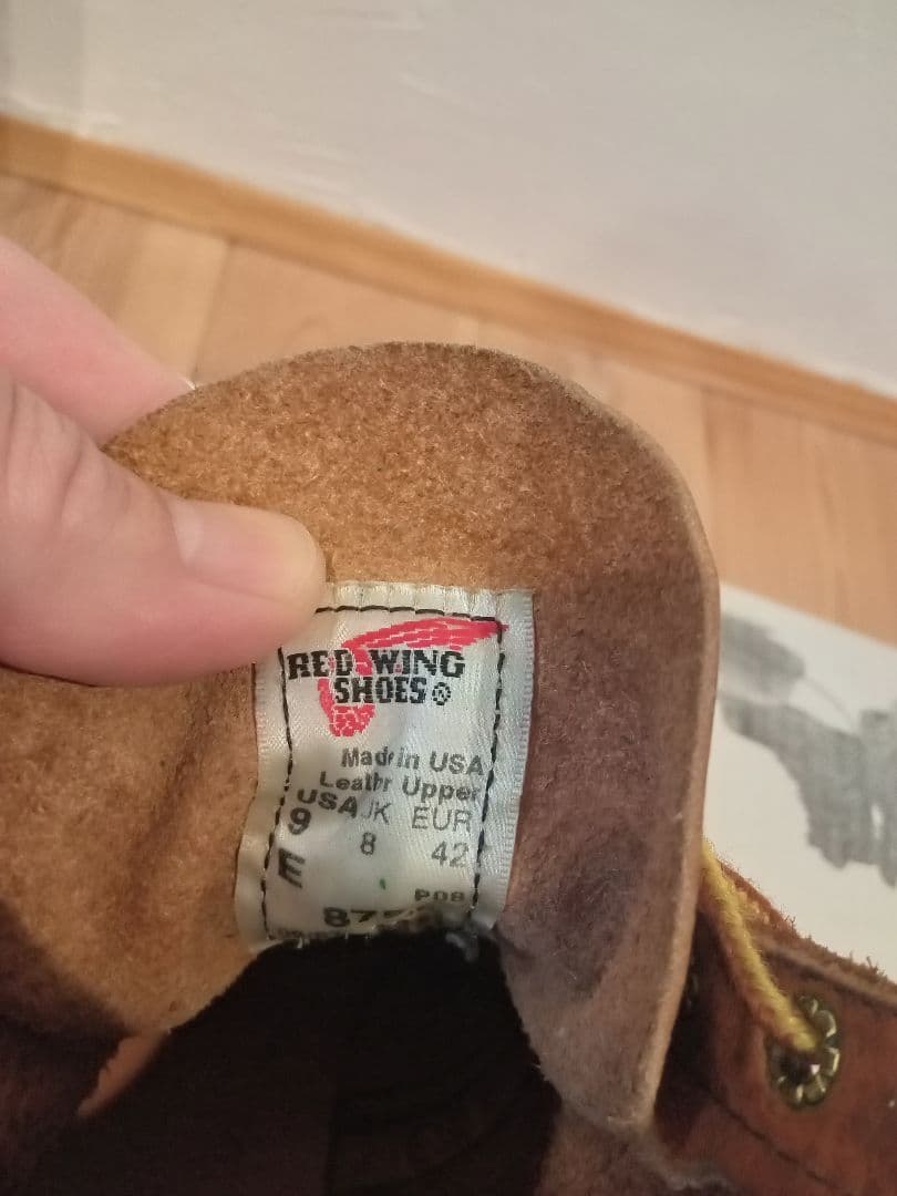 REDWINGレッドウィング875 9E