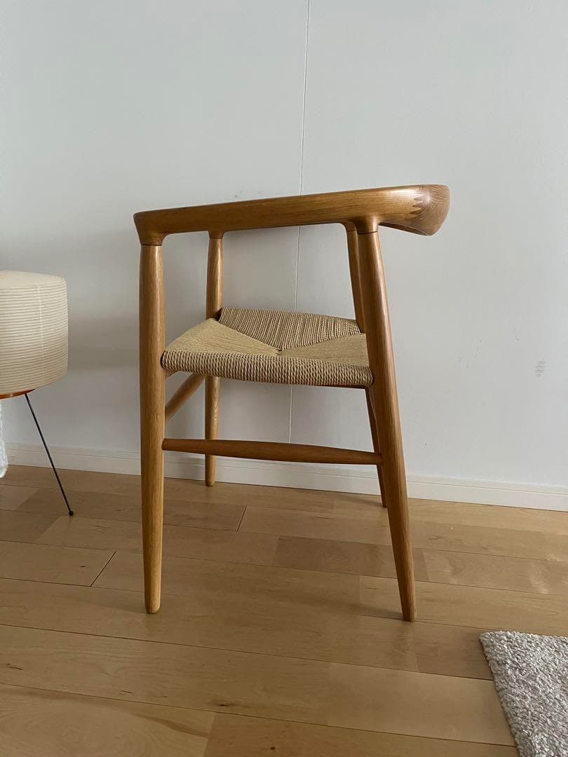 【サウナ】無印良品　オーク材　ペーパーコードチェア