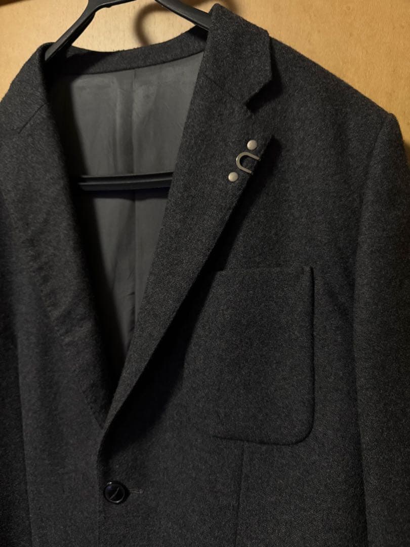 【Name.】チャコールグレーフランネルセットアップ