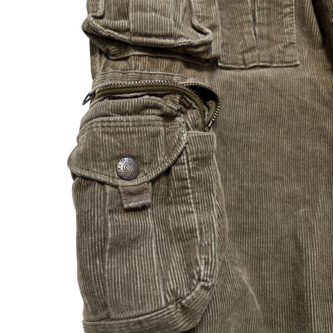 弓矢様Polo by Ralph Lauren コーデュロイ パラシュートパンツ