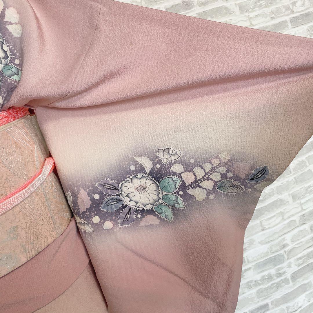 訪問着　フルセット　辻ヶ花　翠山　難あり　練習用　撮影用　着物　I7