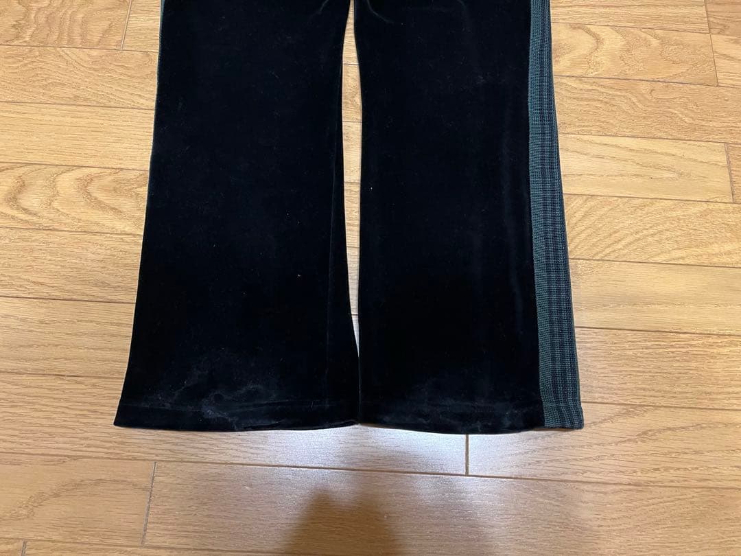 needles narrow track pants PU280 ベロア　L