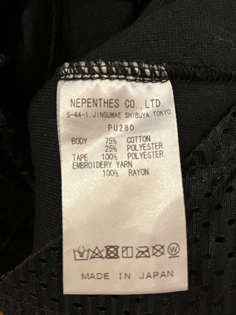 needles narrow track pants PU280 ベロア　L