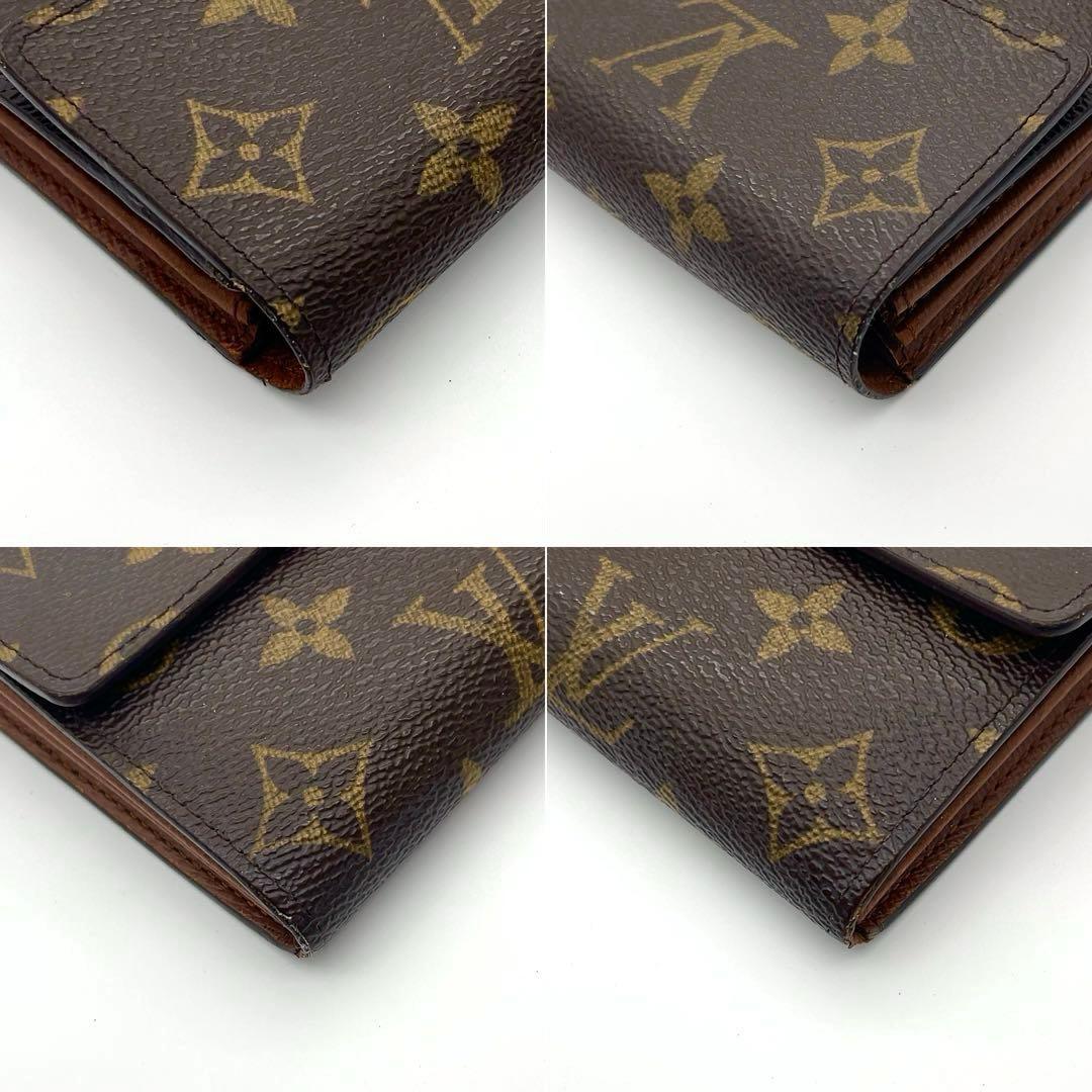 ルイヴィトン 長財布 ポシェットポルトモネクレディ モノグラム 男女兼用