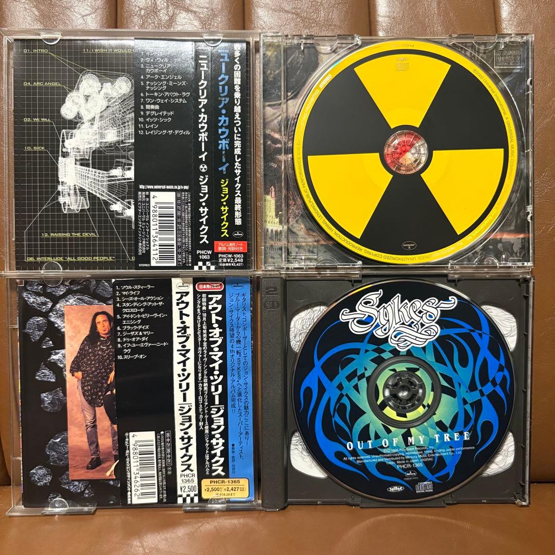 【John Sykes / ジョン ・サイクス】国内盤4枚セット バラ売り不可