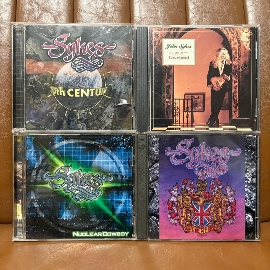 【John Sykes / ジョン ・サイクス】国内盤4枚セット バラ売り不可