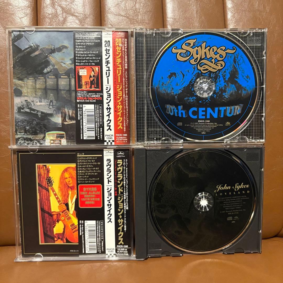 【John Sykes / ジョン ・サイクス】国内盤4枚セット バラ売り不可