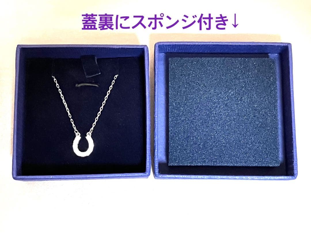 Swarovski スワロフスキー ホースシュー ネックレス シルバー 極美品