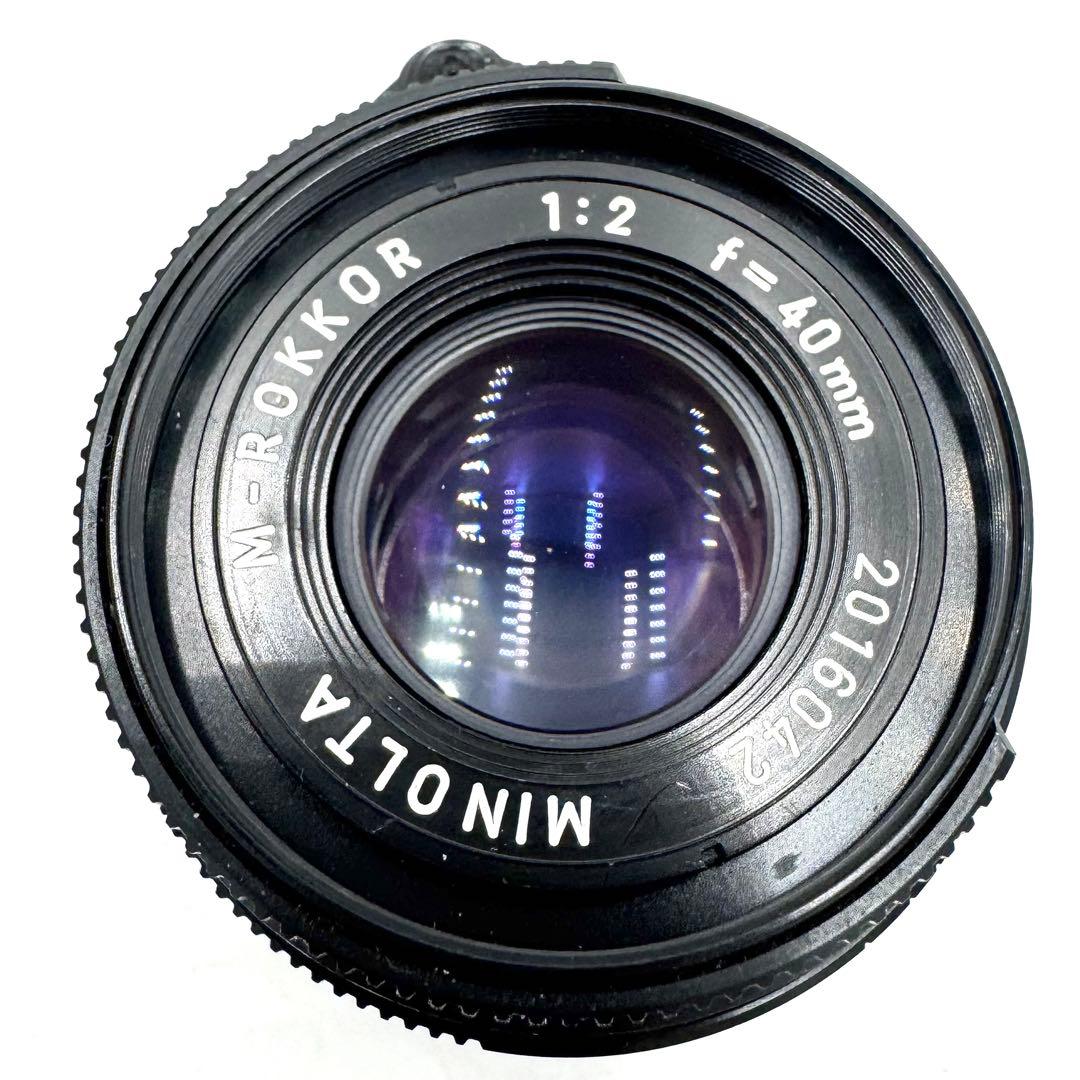 MINOLTA ミノルタM-ROKKOR 40mm f2 ライカMマウントレンズ