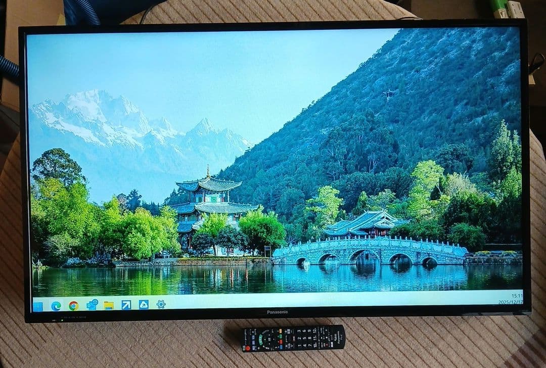 Panasonic 43型 液晶テレビTH-43D305HT 【スタンド無】⑯