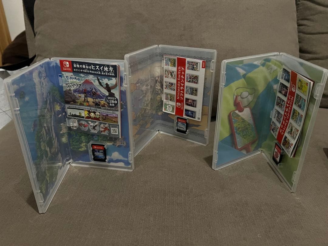 ポケモンゲーム 3本セット Nintendo Switch ポケモンシールド