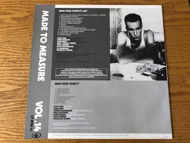 ジョンルーリー ダウンバイロー LP 映画サントラ盤 希少盤 d780y81