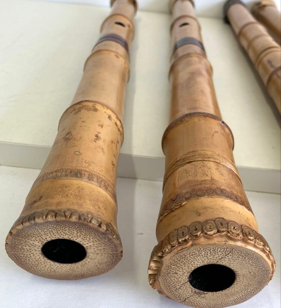 和楽器 尺八4本セット 後風（2本 俊風）
