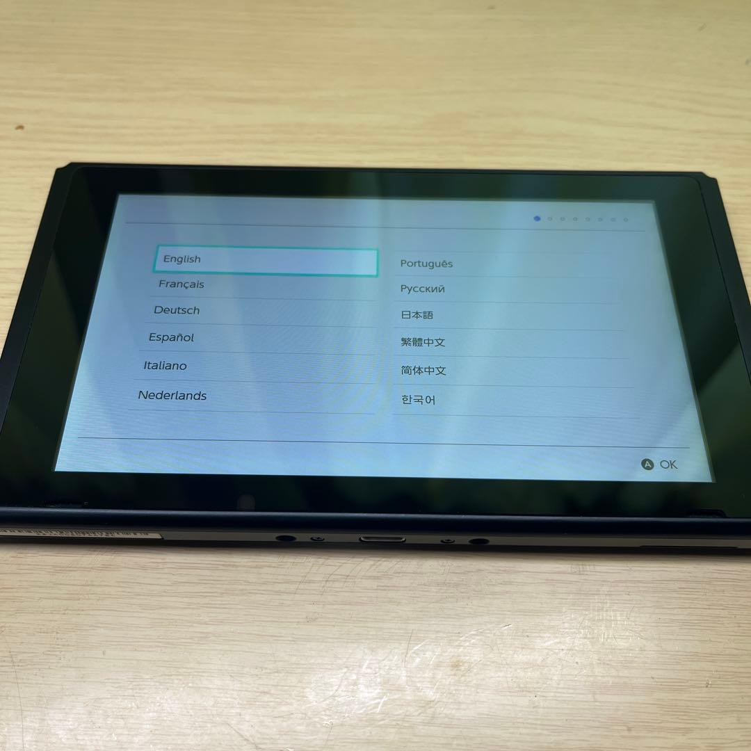 液晶美品　Nintendo Switch 任天堂スイッチ　本体のみ 未対策機