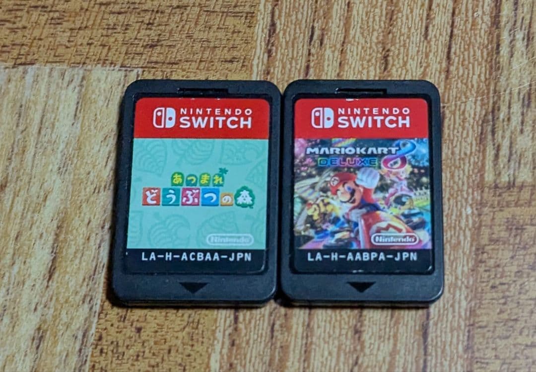 Switch あつまれ どうぶつの森　マリオカート8 デラックス