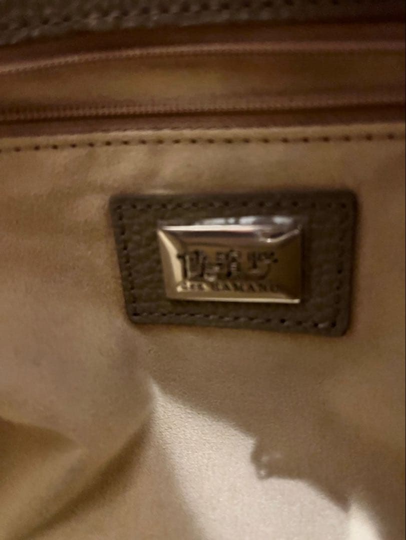 傳濱野 グレー トートバッグ