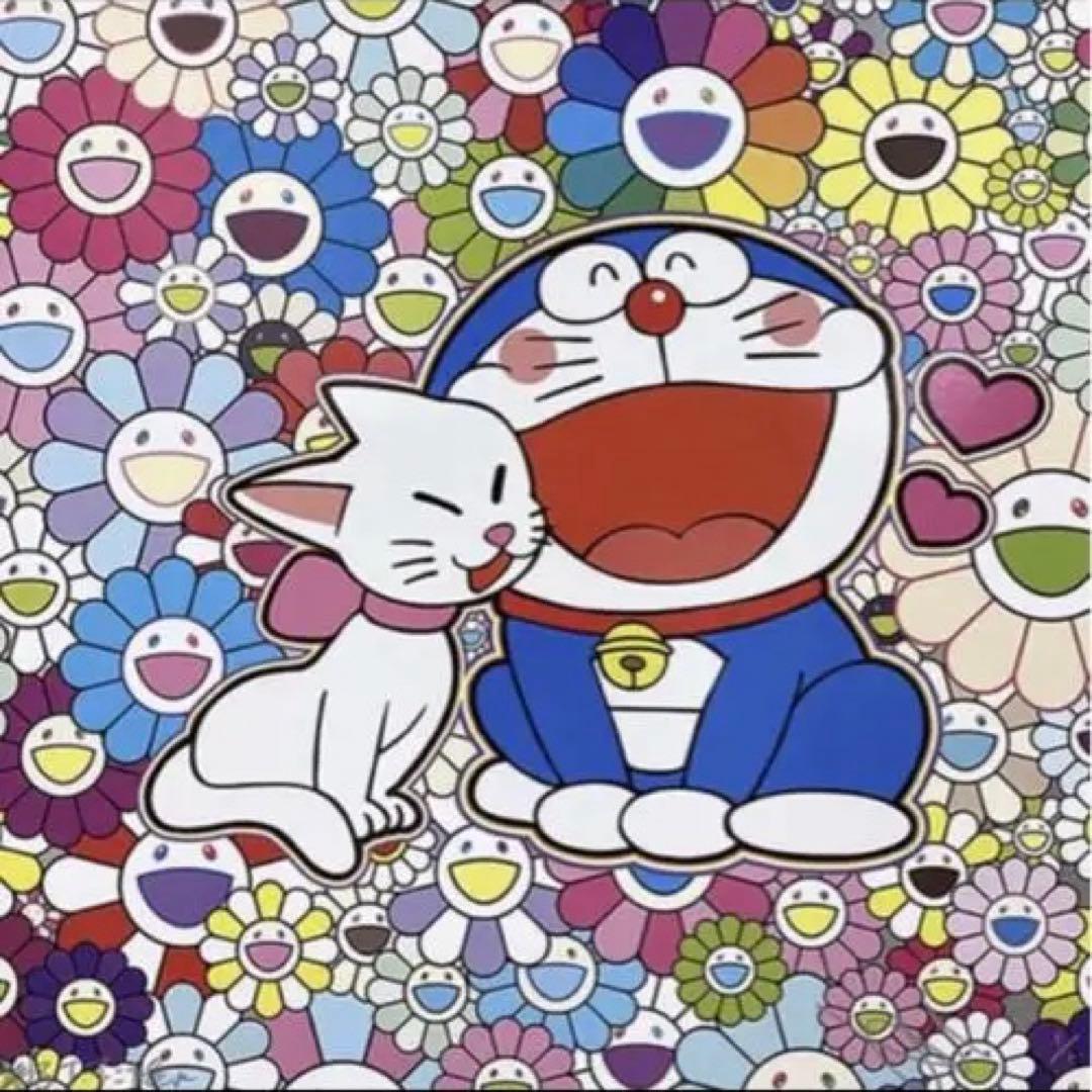 村上隆　ドラえもん ポスター　友情よ、永遠に！！　愛　タイムふろしき　3枚セット