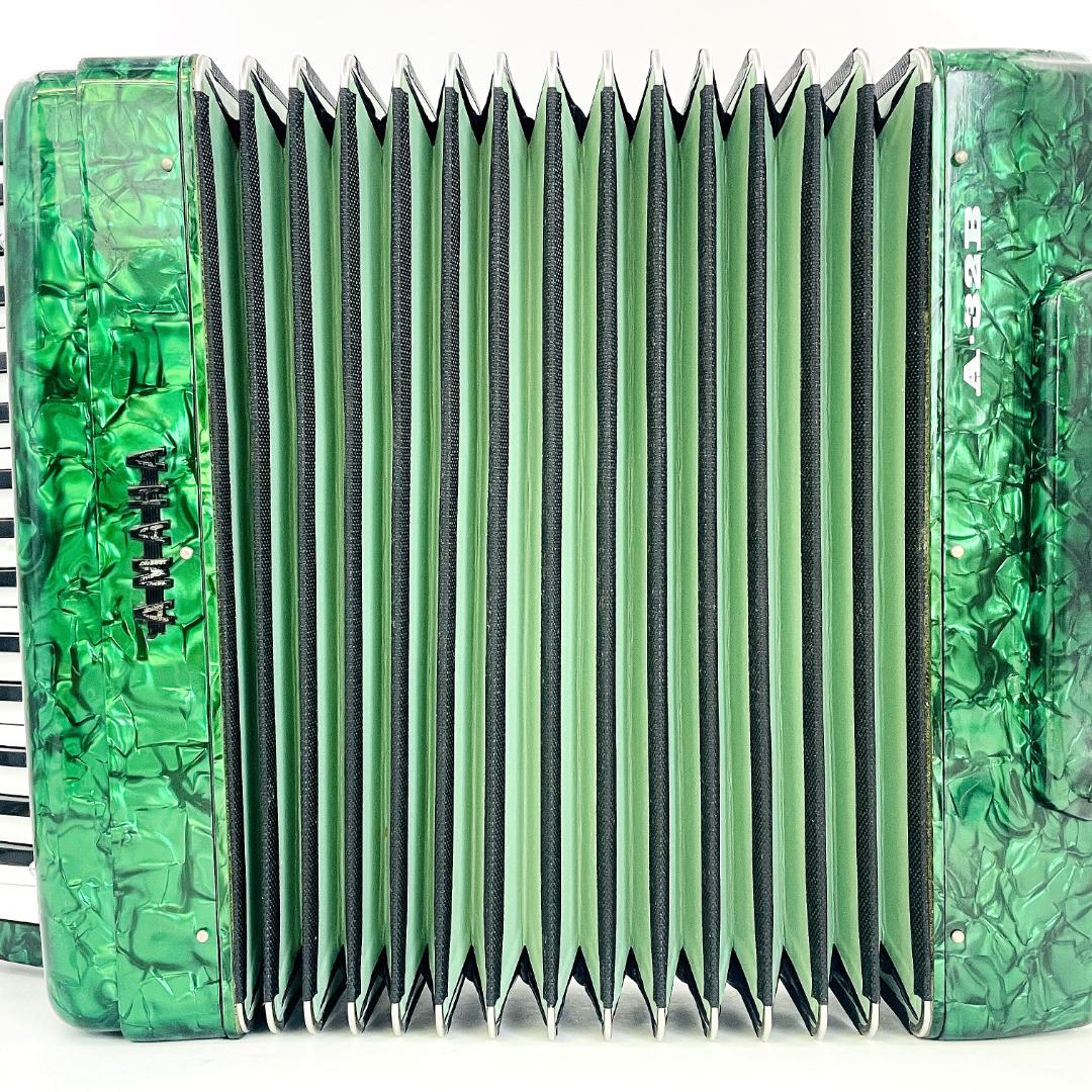 【希少カラー】YAMAHA A-32B ヤマハ アコーディオン グリーン