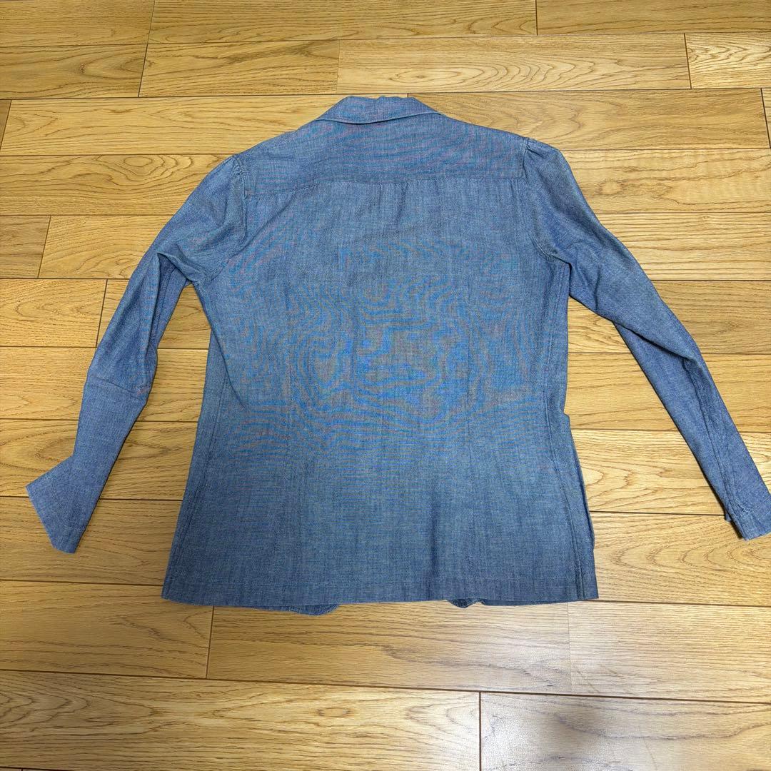 LARDINI ラルディーニ AMA シャツジャケット　シャンブレー　サイズS