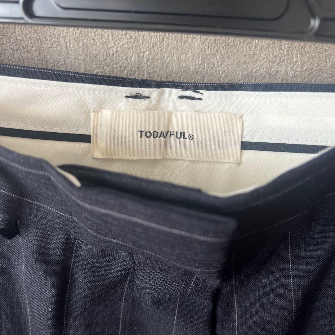 ジャケット・アウター TODAYFUL Stripe OverJacket/TuckTrousers