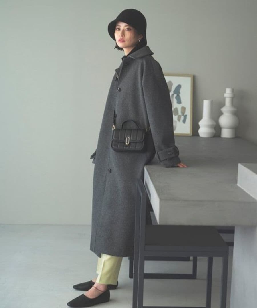 美品！N.ナチュラルビューティーベーシック ロングコート S